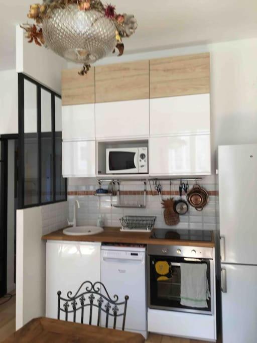 Vincennes,Un Nid Cosy Frais Et Paisible Appartement Buitenkant foto